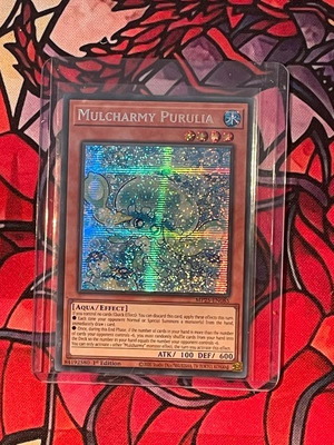 Mulcharmy Purulia Prismatic Secret Rare new Yu-Gi-Oh! card