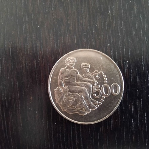 Collectible Cyprus 500 mils coin 1975 used