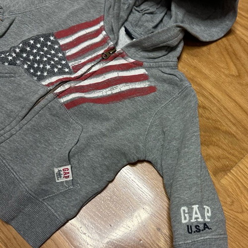 Baby Gap hoodie for 18-24 months unisex in gray color