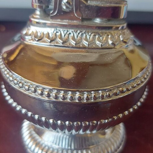 Silver-plated lighter from 1960s new in excellent condition