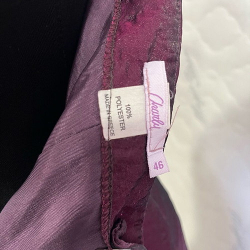 Charly Strapless Dress like new, size 46, floral embroidery