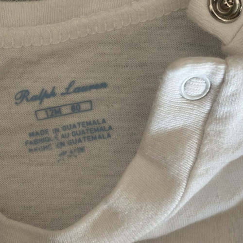 Ralph Lauren baby short-sleeve shirt like new 12M