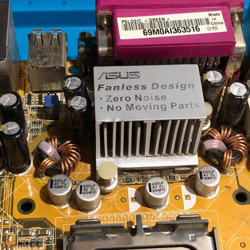 Intel Core 2 Duo E4600 2.4GHz and Asus P5LD2 945P s775 motherboard used