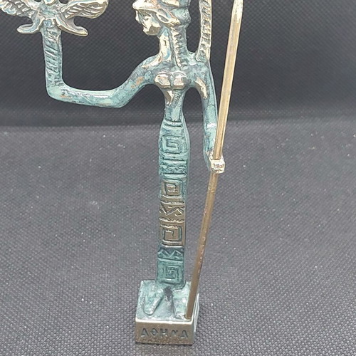 Bronze Athena statue handmade new