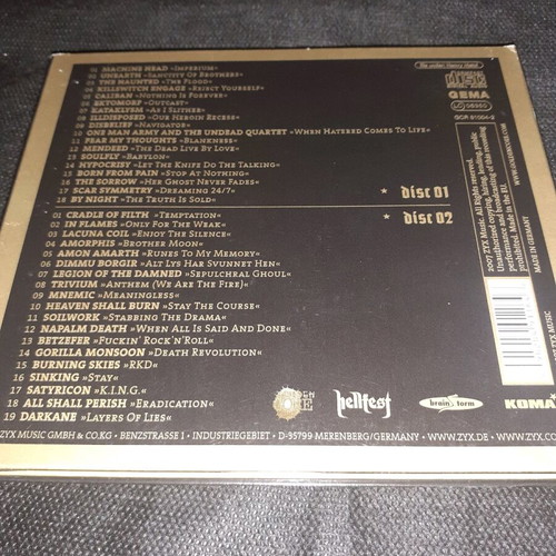 Hellfest Compilation Volume Two 2xCD Golden Core metal