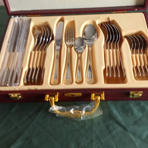 Zepter Limited Edition Gold-Plated Cutlery Set with Case