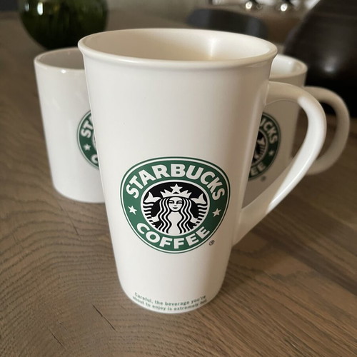Starbucks mugs, set of 3, very large