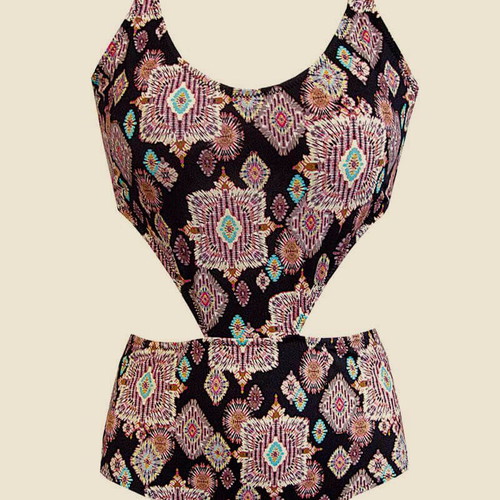 Trikini Angel Mare καινούριο, μέγεθος 80C, εμπριμέ boho