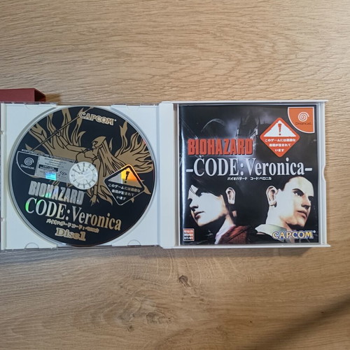 Biohazard Code Veronica Sega Dreamcast Japan like new