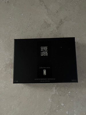 Serge Lutens Collection Noire σετ μινιατούρων Eau de Parfum σαν καινούργιο