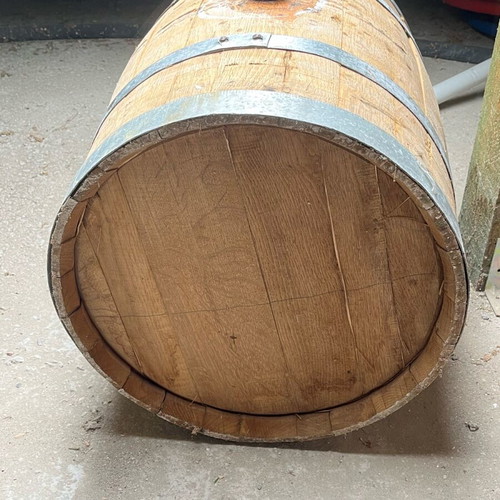 Wine barrel used