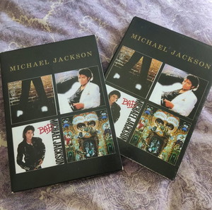 Michael Jackson off the wall, Bad , Dangerous, Thriller cd album
