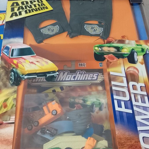 Micro Machines vintage Easter candle with racing gloves and Tornado Twist track new