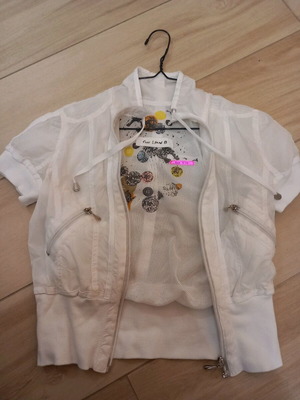 River Island short-sleeve summer jacket XS like new