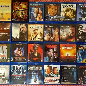 Μεγάλη συλλογή ταινιών Blu Ray