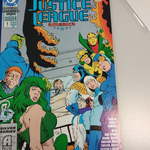 Justice League America Annual #5B 1991 like new