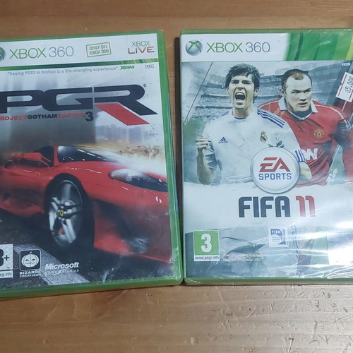 Xbox 360 2 games new and sealed