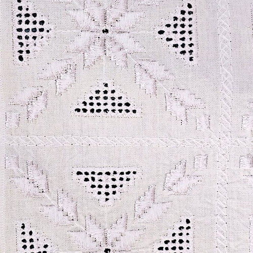 Hardanger embroidery set of 2 pieces like new, ecru