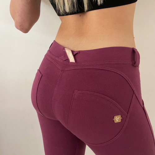 Freddy The Slounge Push Up Elastic Pants Medium Pink like new