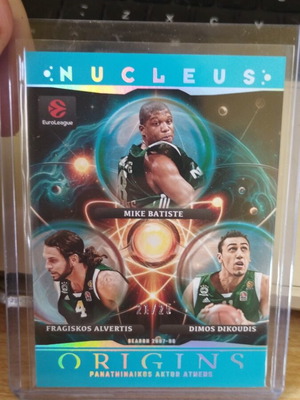 Panini Nucleus Origins basketball card /25 Panathinaikos