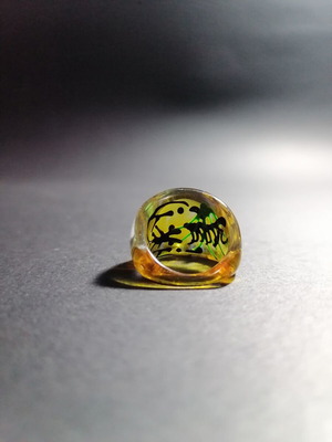 Ring size 51.5 like new, multicolored