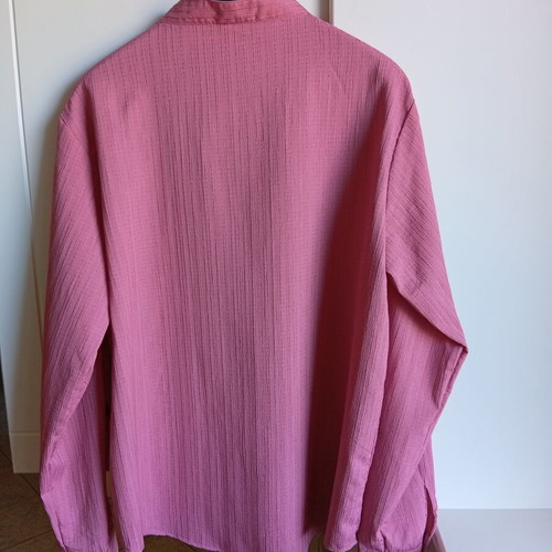 Norway men's shirt long sleeve coral, size L, new