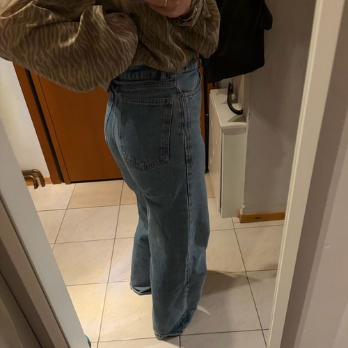 Zara flare jeans size 36 like new, blue