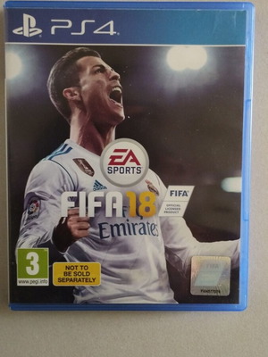 FIFA 18 PlayStation 4 used in very good condition