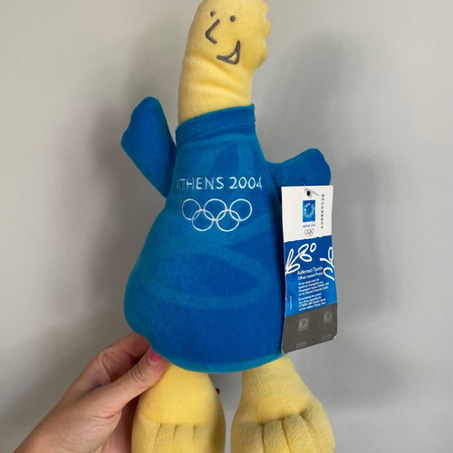 Phoebus plush mascot from Athens 2004 Olympic Games like new