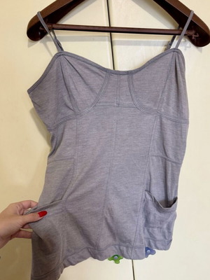 Top A-Style gray size L like new