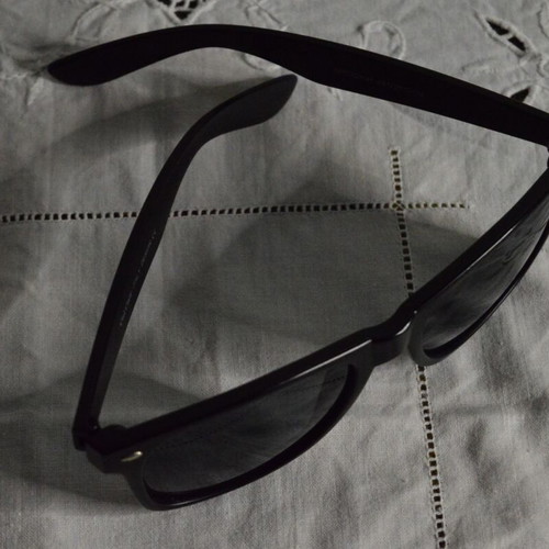 Ciel Claire sunglasses black plastic like new, Italy design