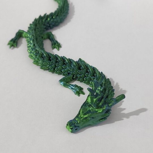 3D Printed Dragon with Two-Tone Egg new