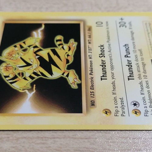 Pokémon Electabuzz Evolutions 2016 card new