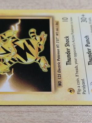 Pokémon Electabuzz Evolutions 2016 card new