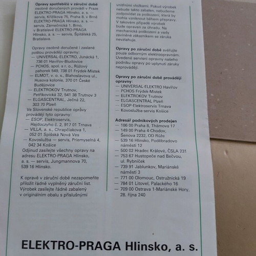 Vacuum cleaner bags Eta 7400 new, set of 6