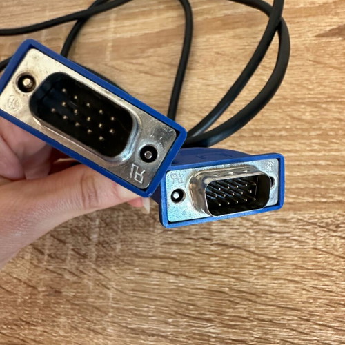 VGA monitor cable new, length approx. 1.80 meters