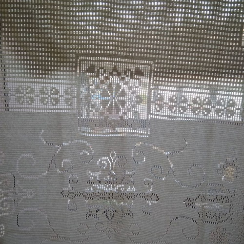 Chytiroglou curtains vintage used, set of 2 pieces