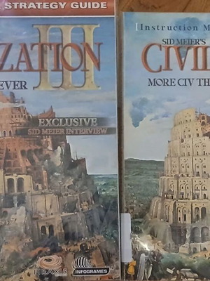 Civilization III Επίσημος Οδηγός Στρατηγικής και Εγχειρίδιο, σαν καινούργιο, πακέτο 2