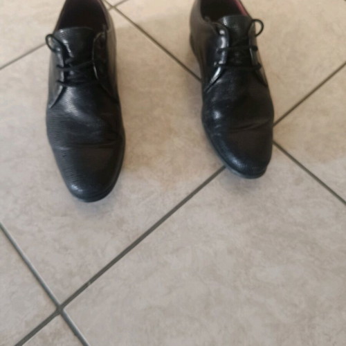 Nikolas black formal shoes size 42 like new