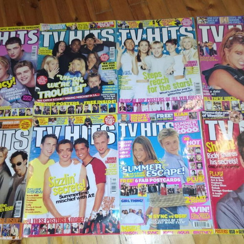 TV Hits music magazines used, pack of 17 English issues