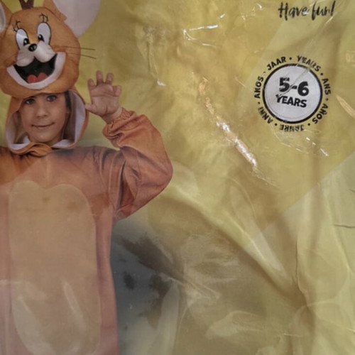 Jerry Carnival Costume like new, age 5-6 years