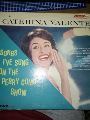 LP Caterina Valente Songs I've Sung On The Perry Como Show μεταχειρισμένο