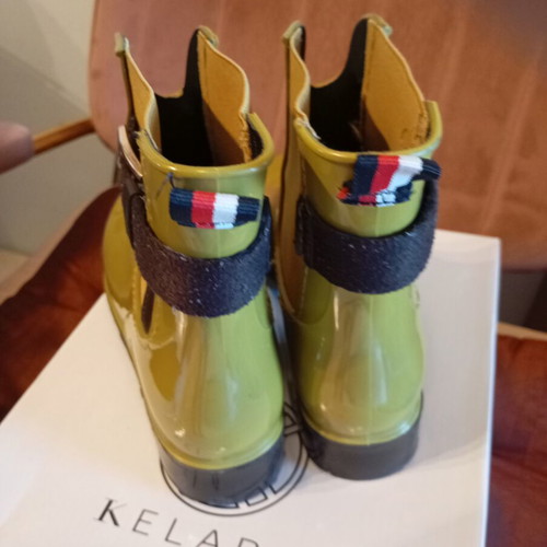 Kelara galoshes size 37 new, khaki mustard color