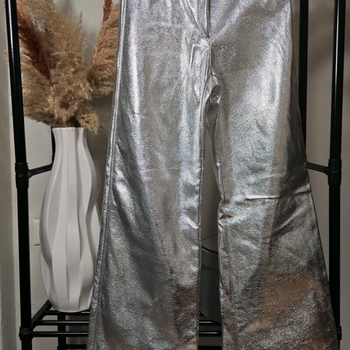 Laagam Silver Flared Pants like new