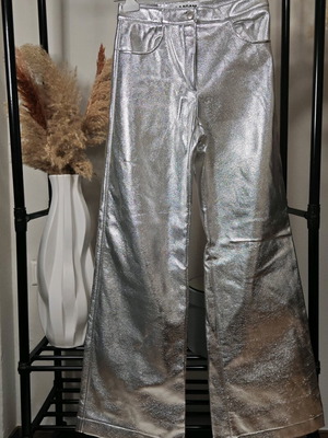 Laagam Silver Flared Pants like new