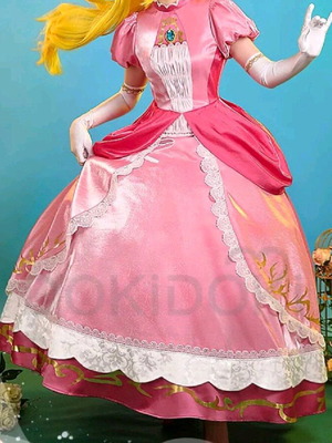Princess Peach Doki Doki Cosplay 2XL σαν καινούργιο