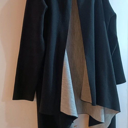 Wool cardigan coat Zara used, black size M