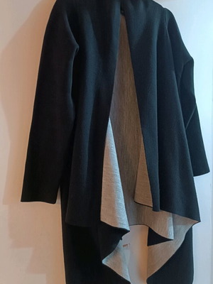 Wool cardigan coat Zara used, black size M