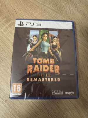Tomb Raider I-III Remastered Lara Croft PS5 καινούργιο, σφραγισμένο