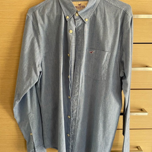Hollister shirt blue size M like new